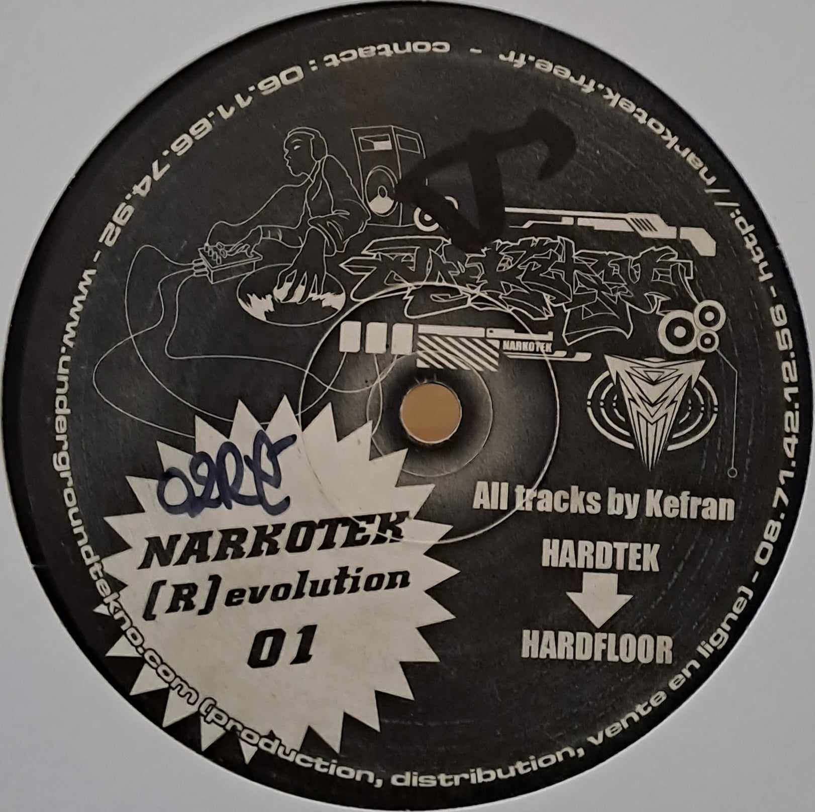 Narkotek [R]evolution 01 - vinyle freetekno
